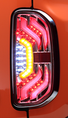 METEO（メテオ）SUZUKI HUSTLER（スズキ　ハスラー） / MAZDA FLAIR CROSSOVER（マツダ　フレア クロスオーバー） 専用LEDテールランプ　点灯イメージ　全点灯