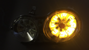 METEO（メテオ）SUZUKI HUSTLER（スズキ　ハスラー） / MAZDA FLAIR CROSSOVER（マツダ　フレア クロスオーバー） 専用LEDテールランプ　点灯イメージ　バック